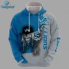 Detroit Lions Football Team Unisex 3D Hoodie