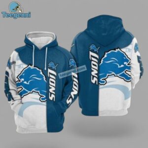 Detroit Lions Football Unisex 3D Hoodie