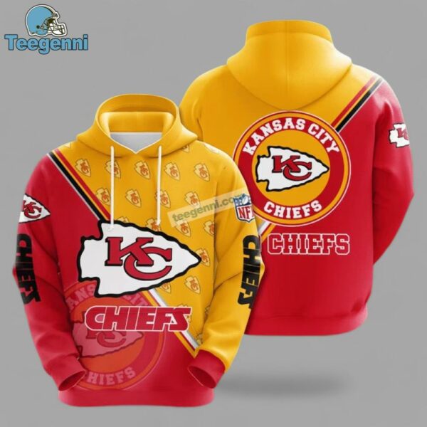 Kansas City Chiefs Football 3D Hoodie For Fans