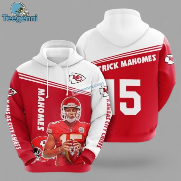 Patrick Mahomes Kansas City Chiefs 3D Hoodie