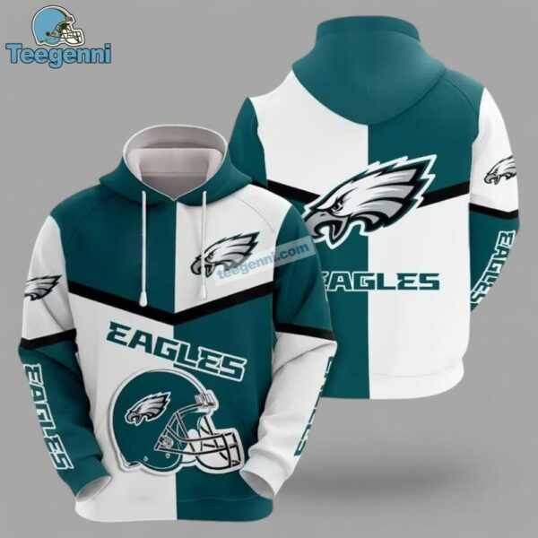 Philadelphia Eagles Football 3D Hoodie