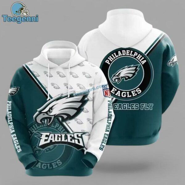 Philadelphia Eagles Football Team 3D Hoodie