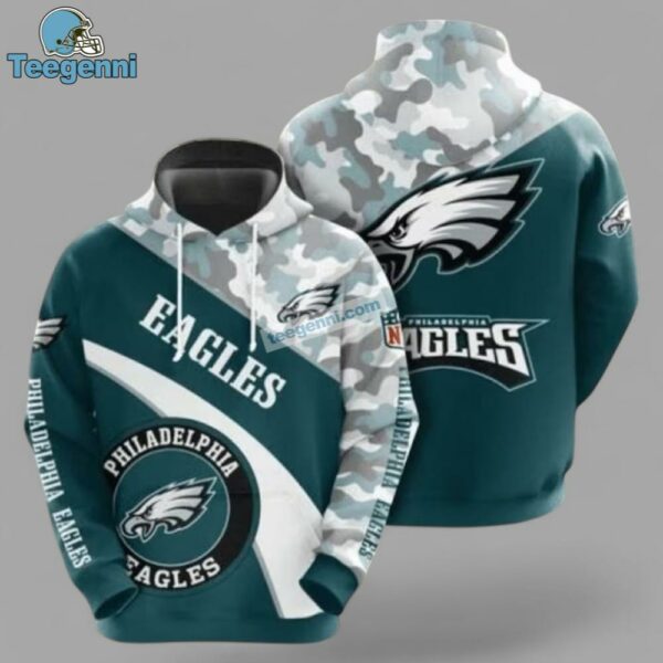 Philadelphia Eagles Football Team Unisex 3D Hoodie